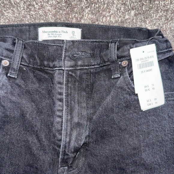 Abercrombie & Fitch Charcoal Jeans - Picture 2 of 2